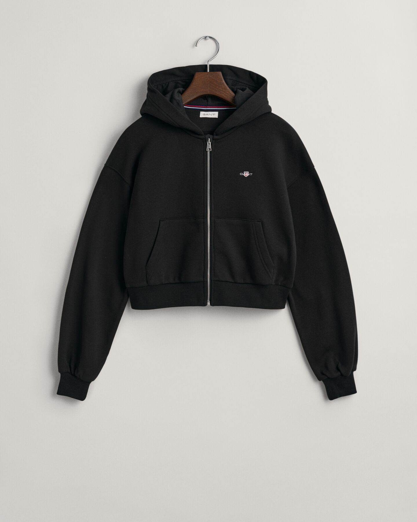 Teen Girls Shield kort h&aelig;ttetr&oslash;je med lynl&aring;s