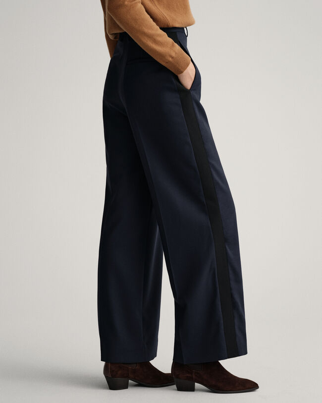 Tuxedo bukser med høj talje