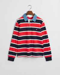 Teens stribet Shield Rugger