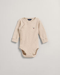 Baby bodysuit med lange &aelig;rmer