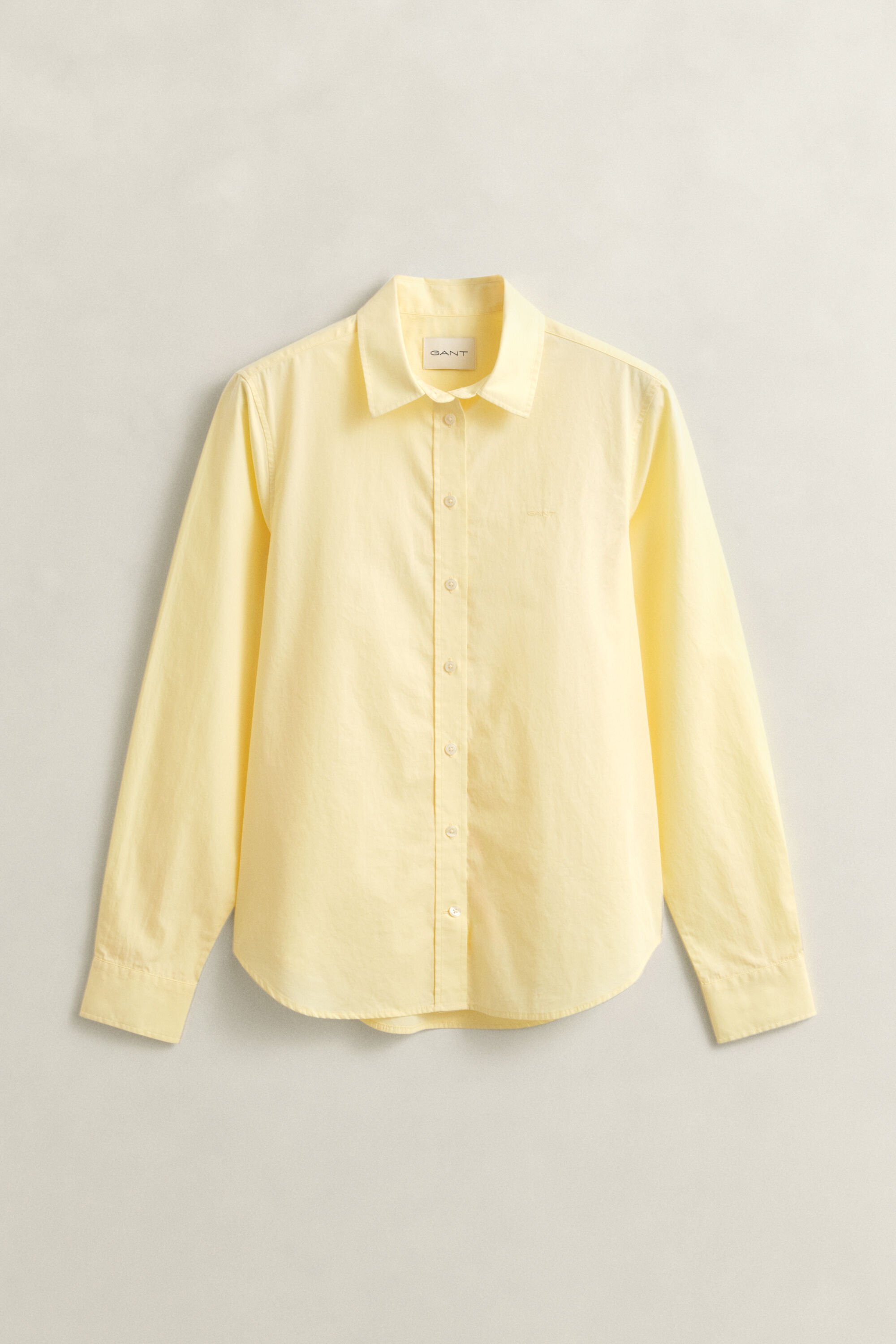 Regular fit klassisk poplin-skjorte