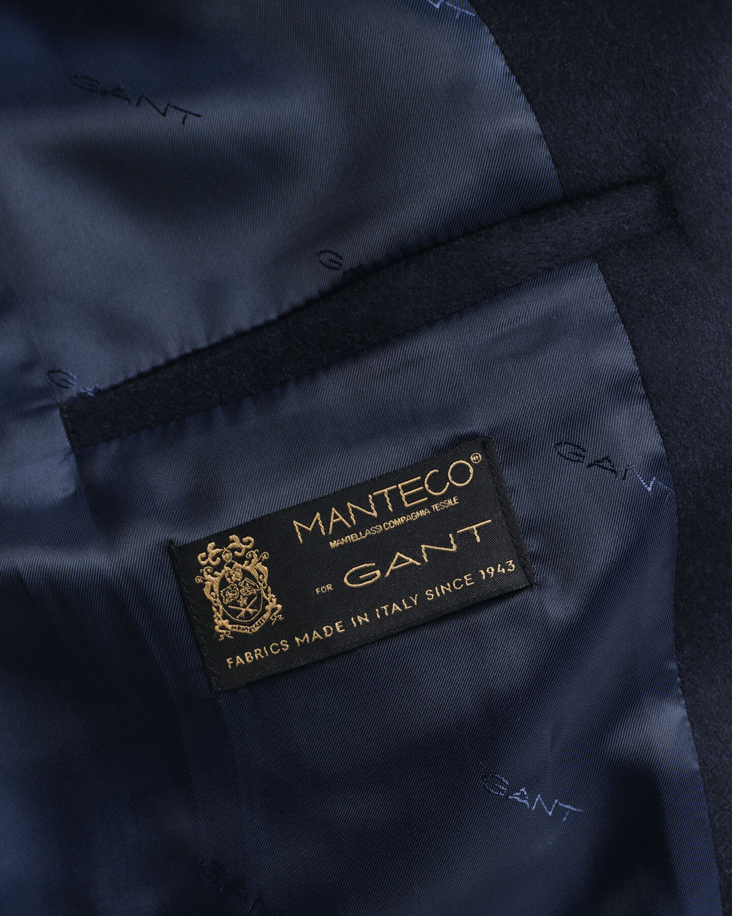 Klassisk uldfrakke med skræddersyet pasform