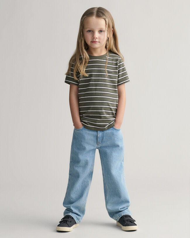 Kids stribet T-shirt