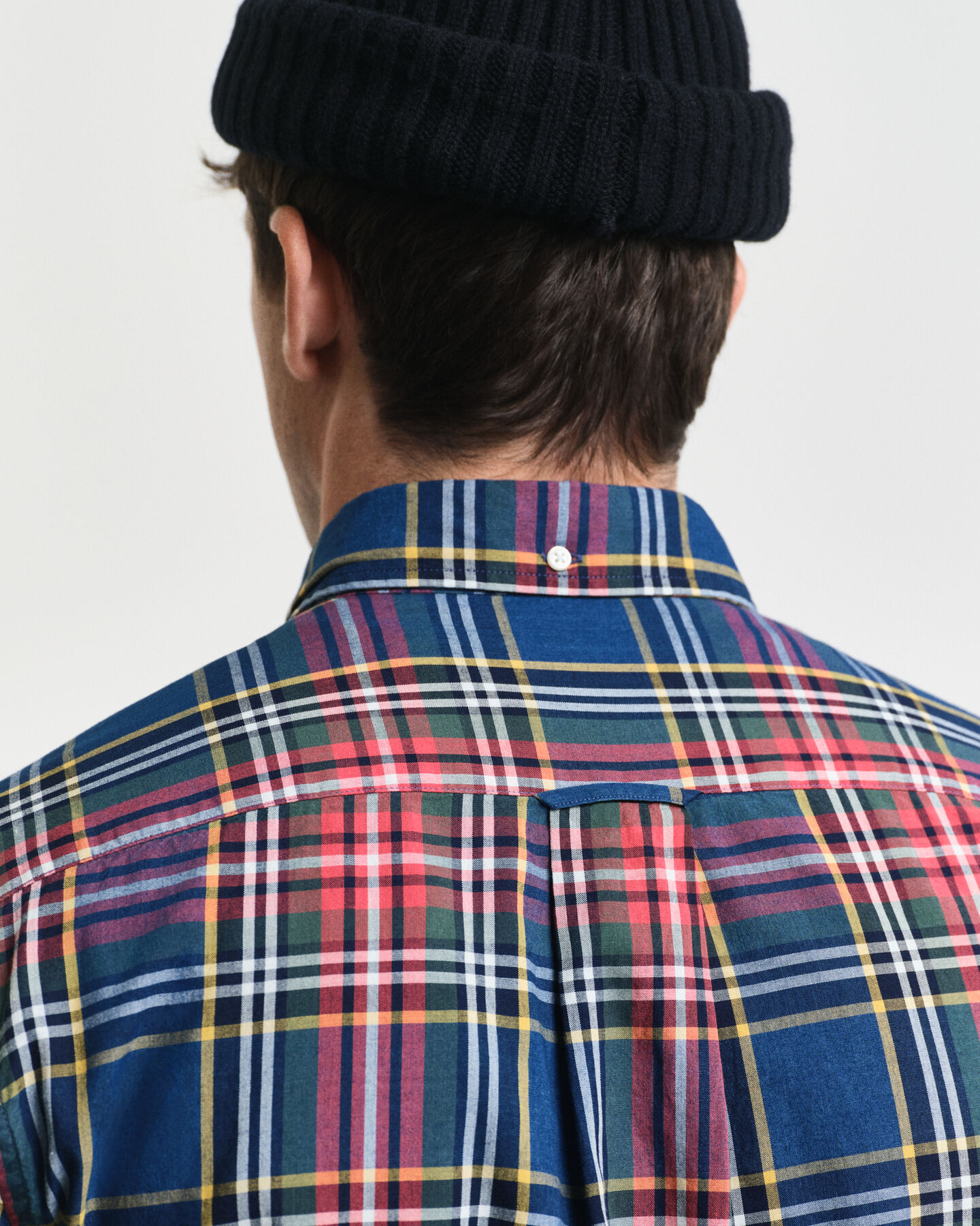 Regular fit ternet indigo skjorte