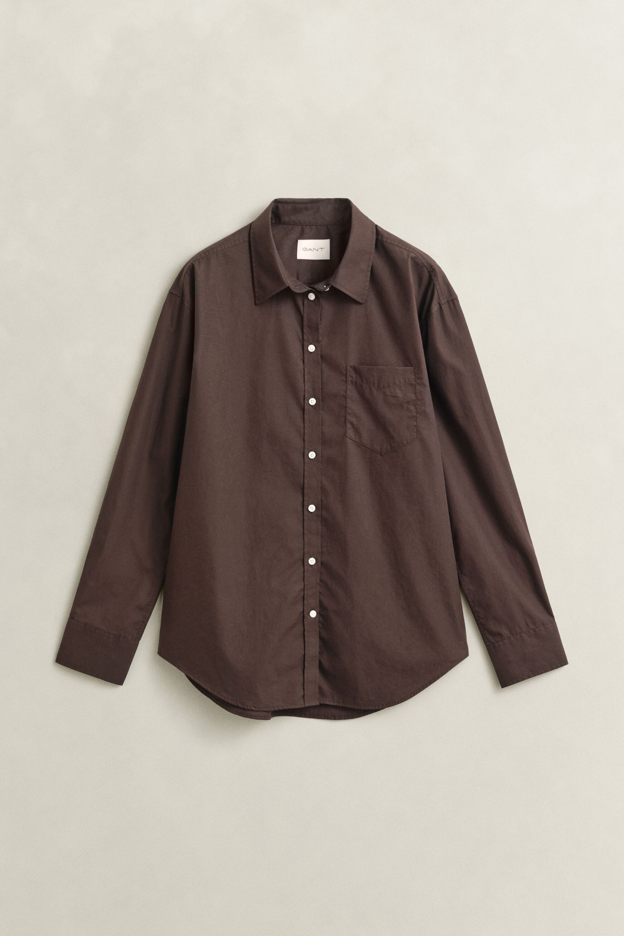 Relaxed Fit klassisk poplin-skjorte