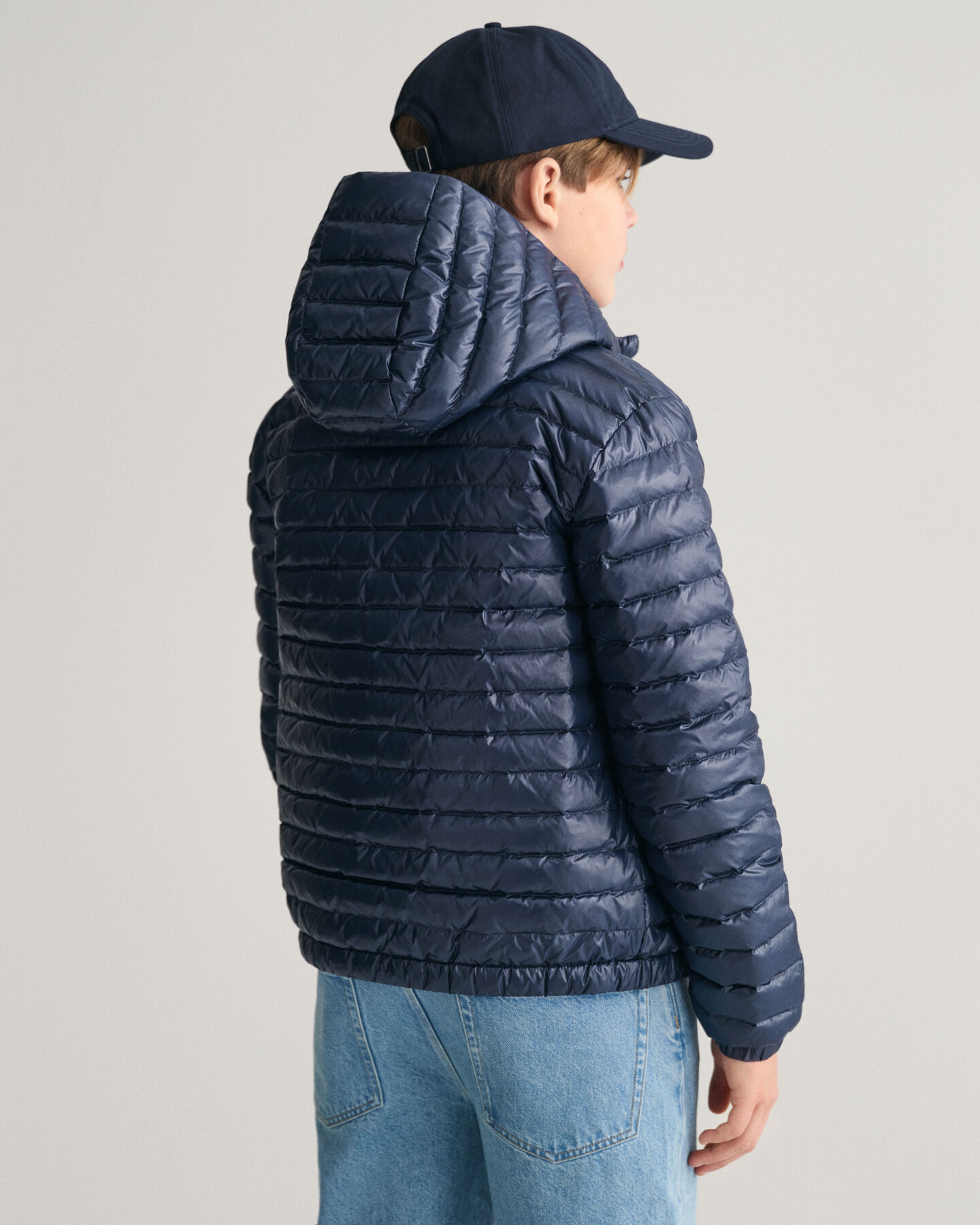 Teens Shiny let vatteret dunjakke