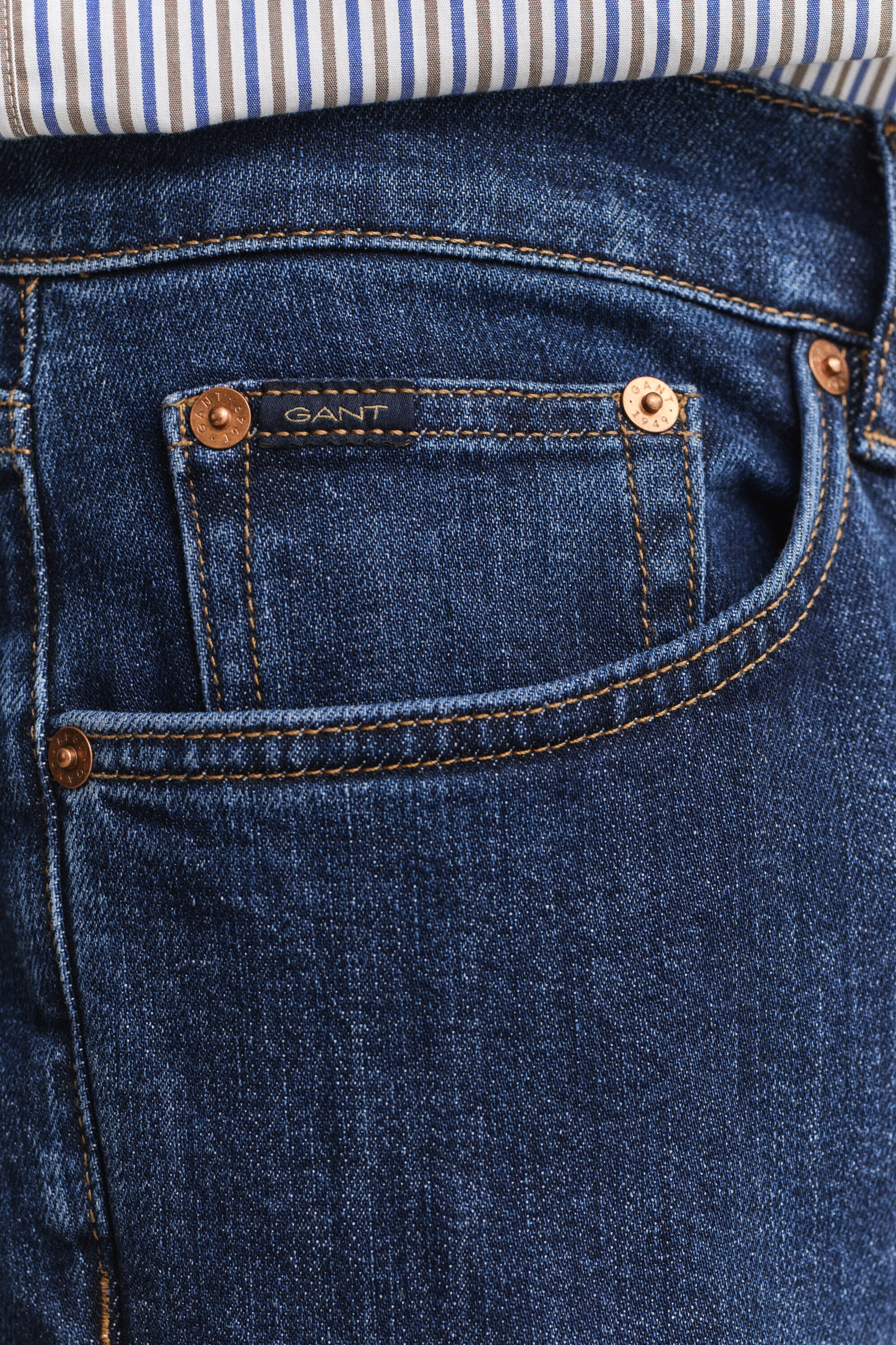 Slim fit jeans i let vask