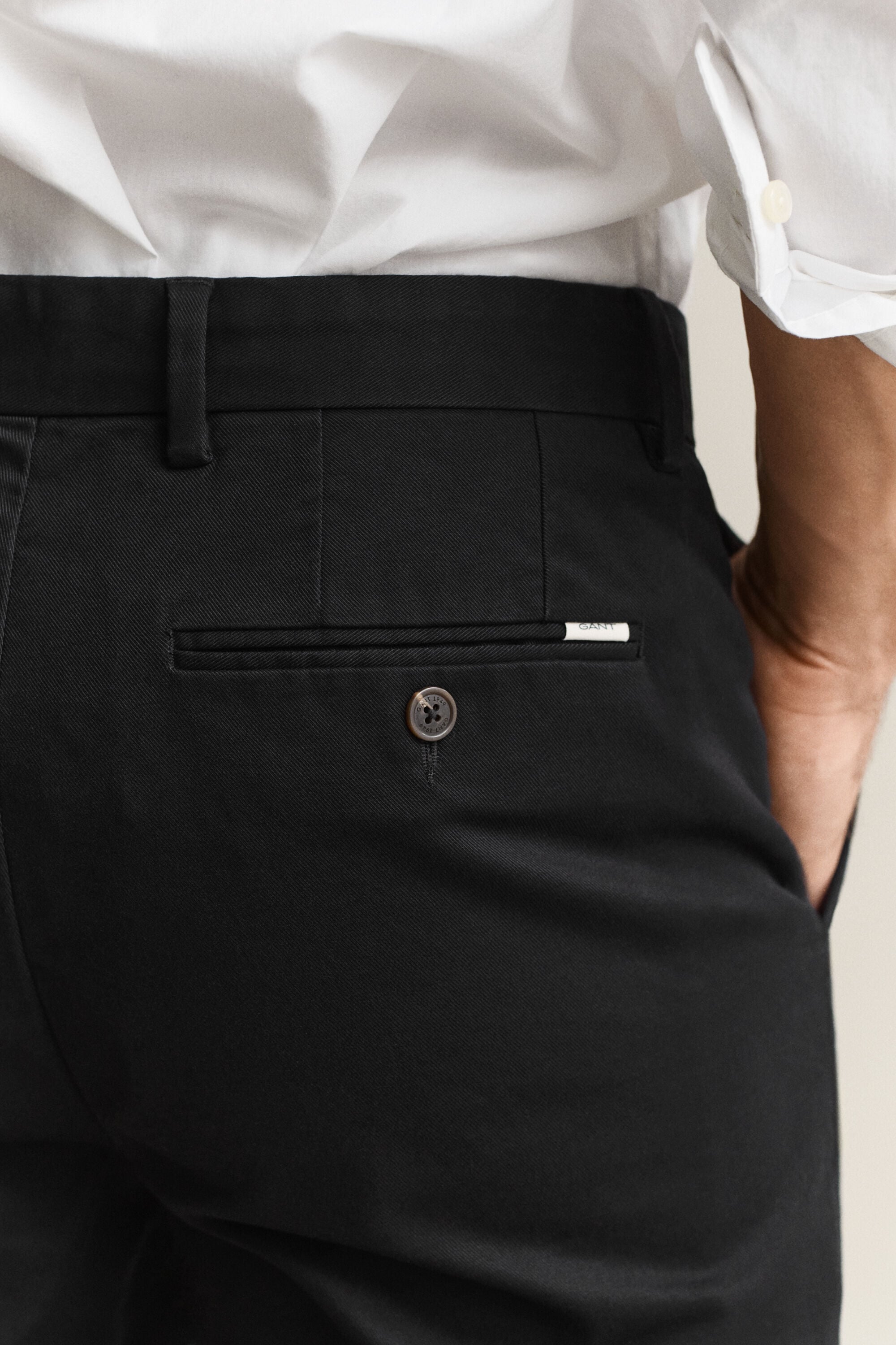 Slim smarte chinobukser