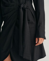 Sl&aring;-om skjortekjole