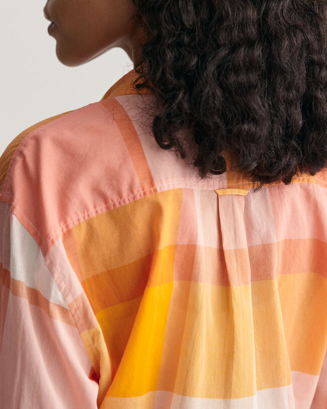 Relaxed fit skjorte med madrastern