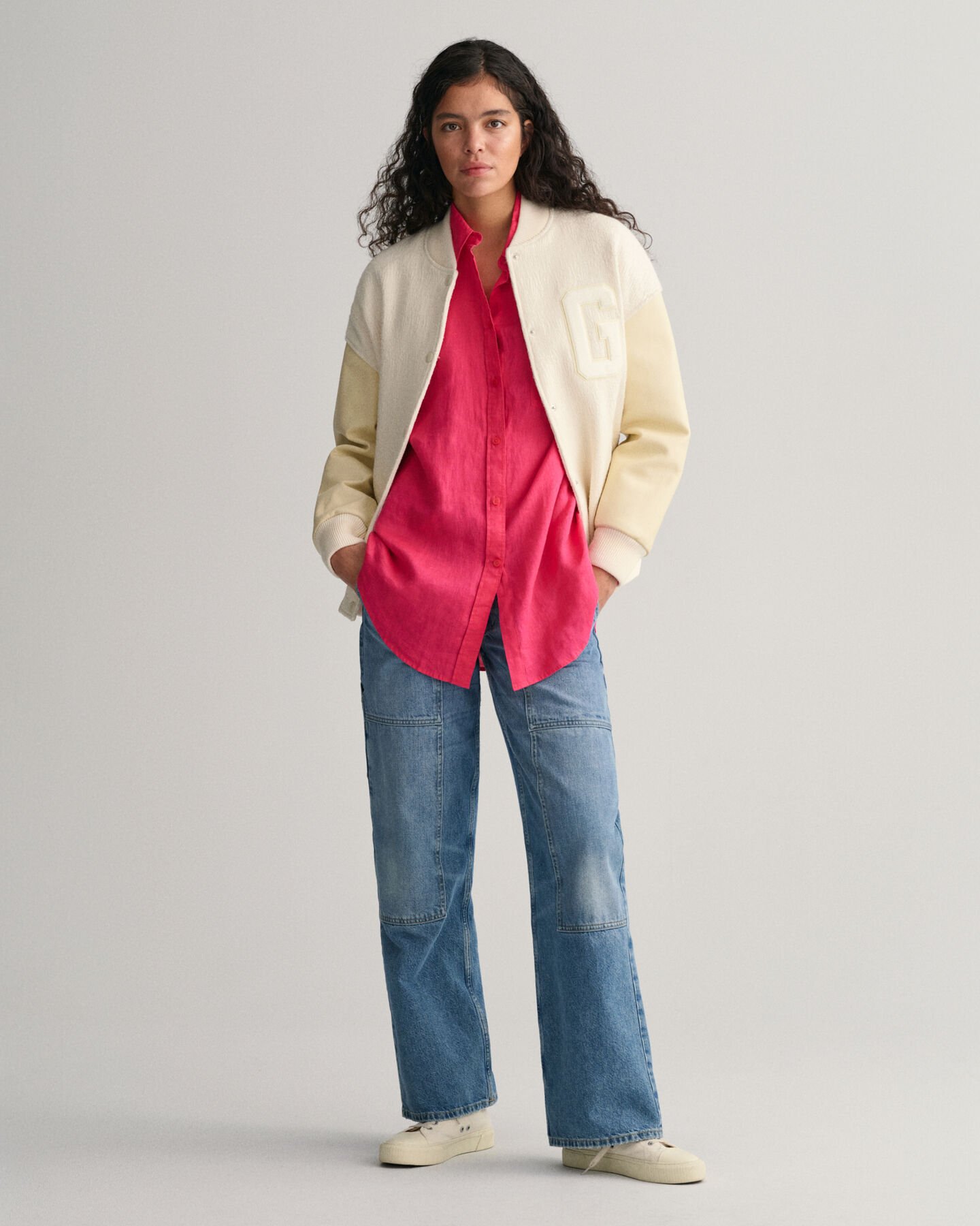 Oversized h&oslash;rskjorte