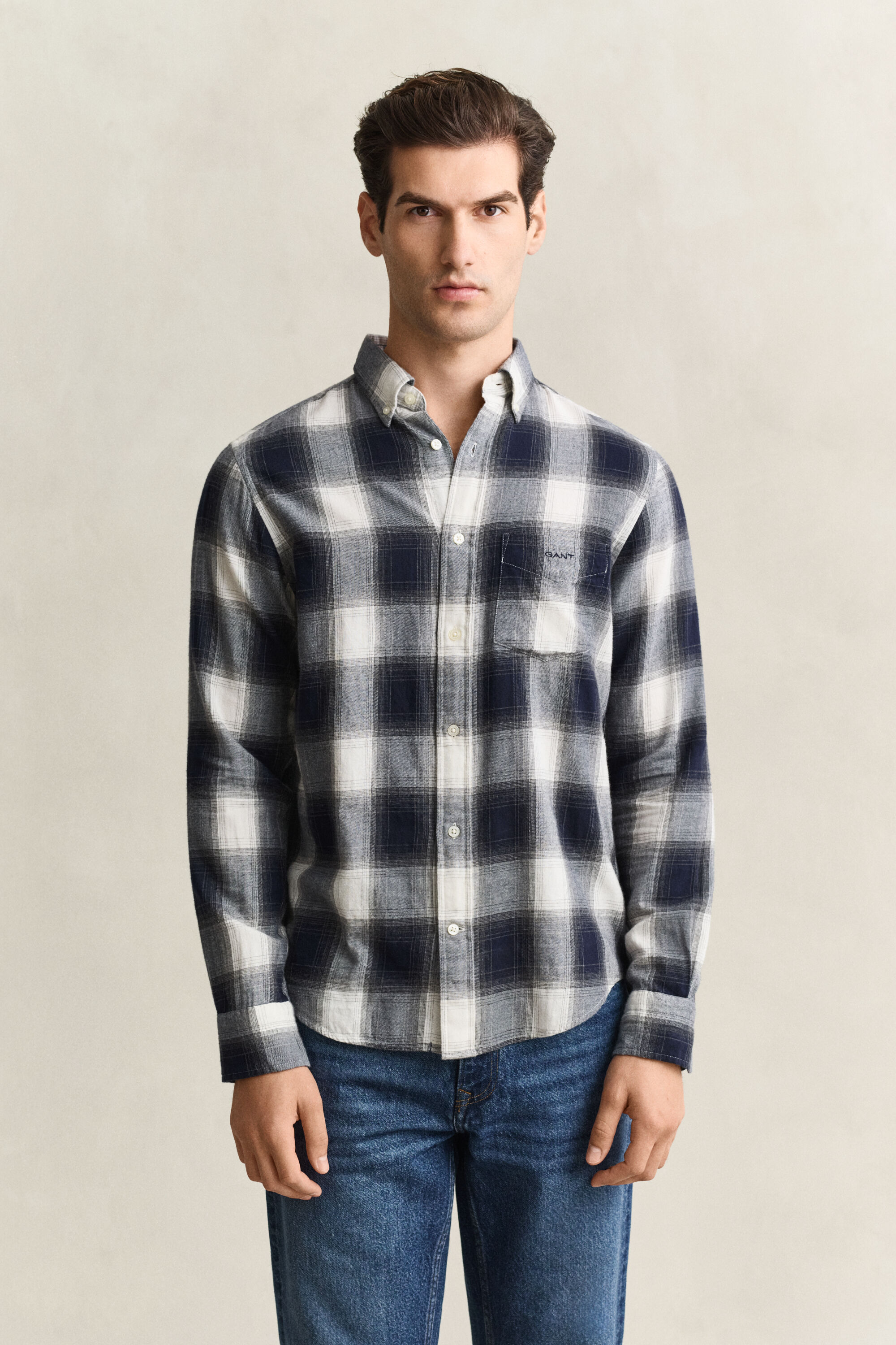 Ternet Windblown flannelskjorte