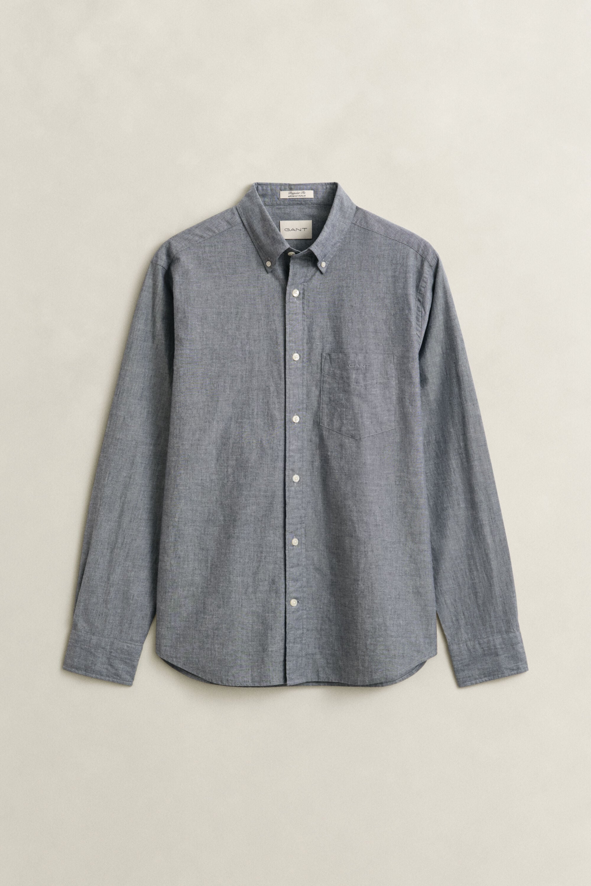 Mélange Archive poplin skjorte