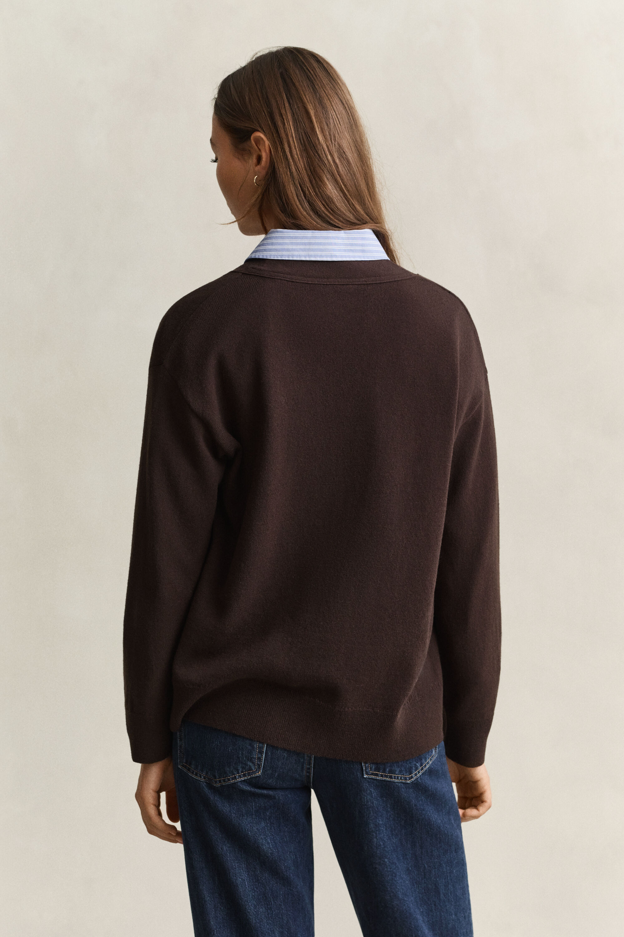 Cardigan af ekstra fin lammeuld
