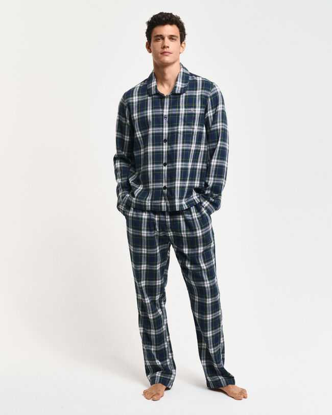 Pyjamassæt af flannel