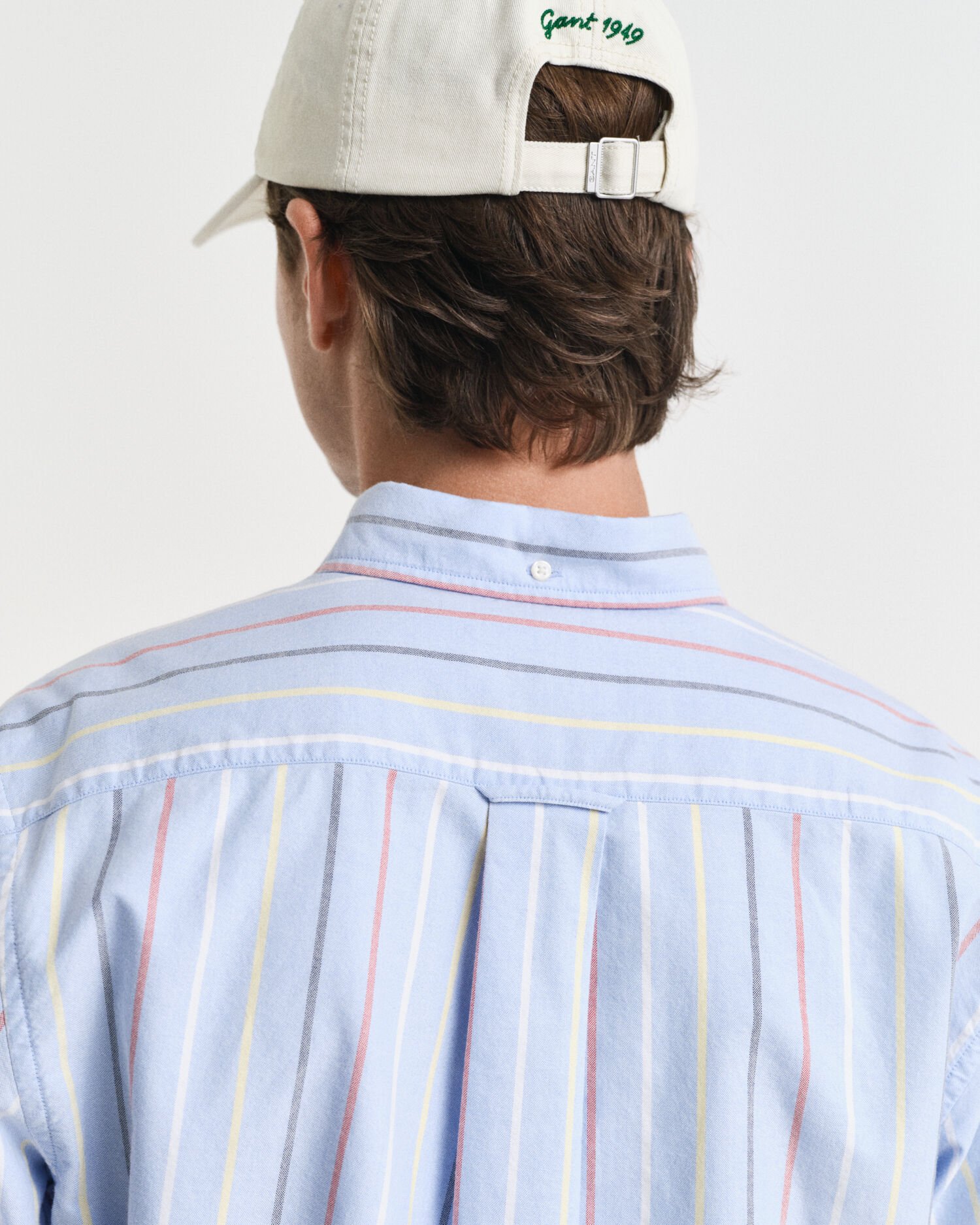 Regular fit flerstribet klassisk Oxford-skjorte