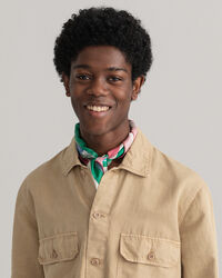 Garment-dyed overskjorte