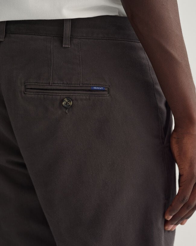 Hallden Slim fit Comfort Super chinobukser