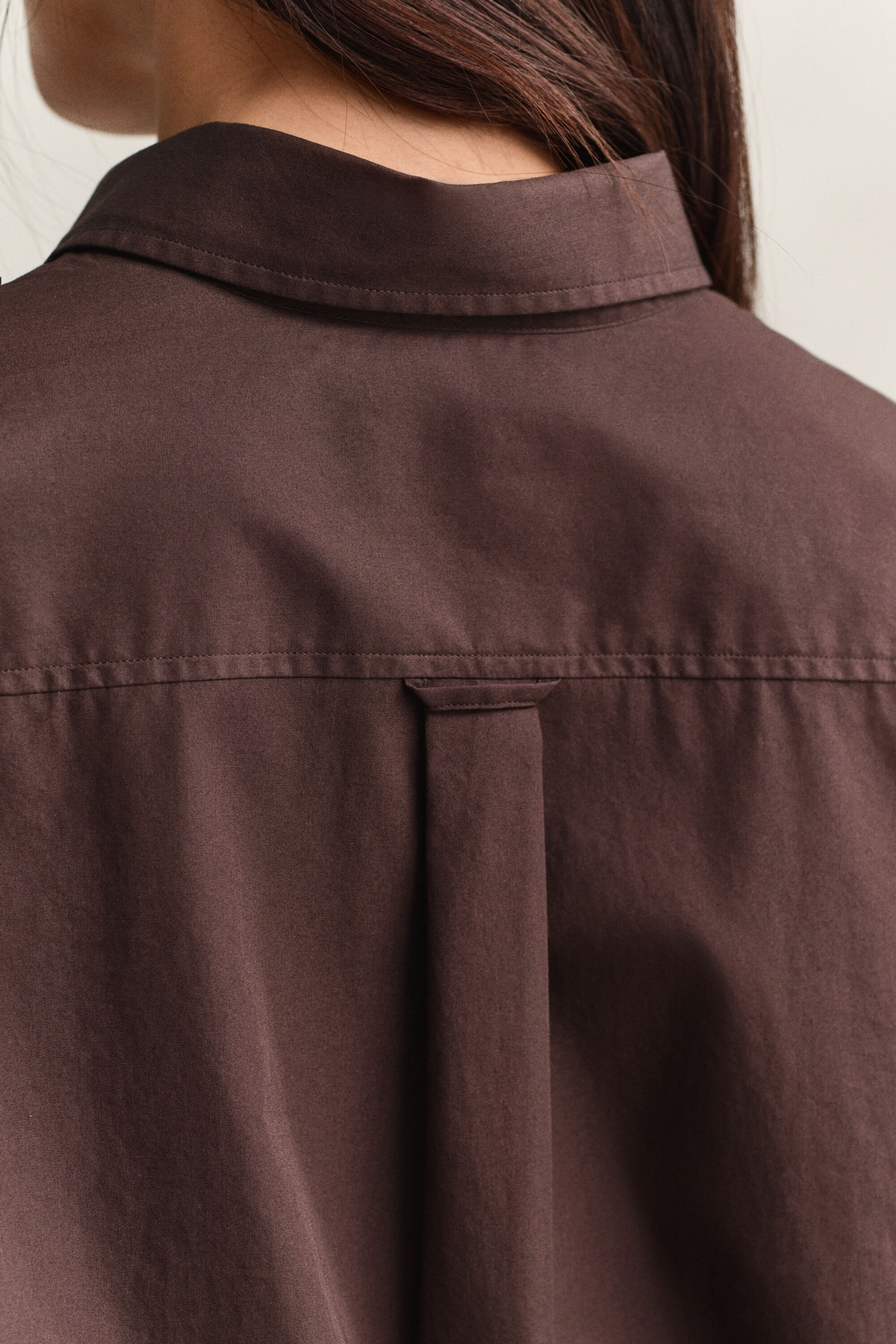 Relaxed Fit klassisk poplin-skjorte