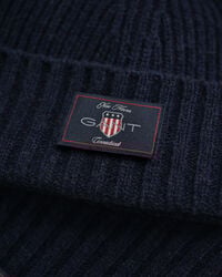 Kids gavesæt med beanie og hårbånd i uldblanding