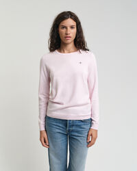 Seasonal Essential crewneck sweater i bomuld