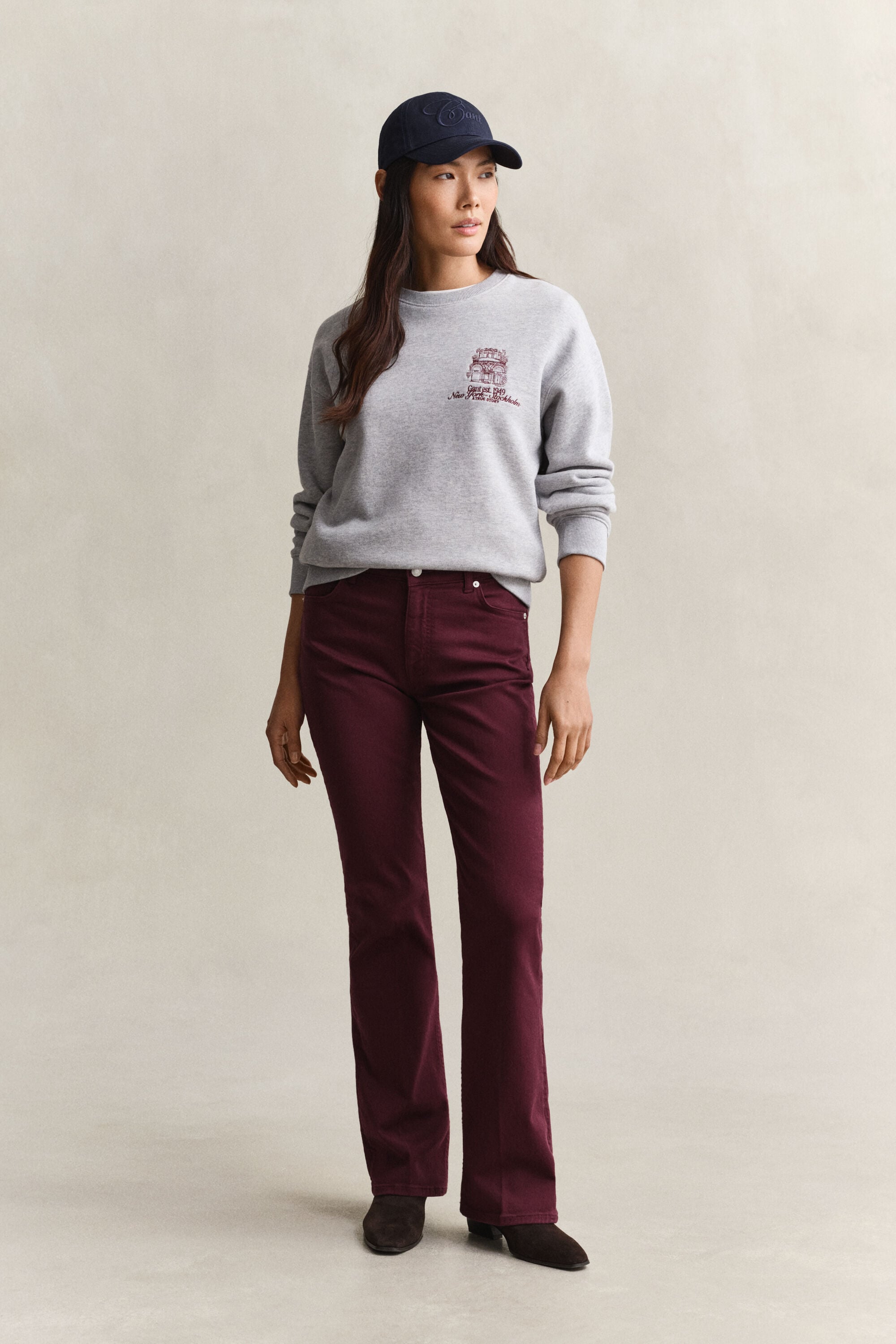 Sweatshirt med grafik