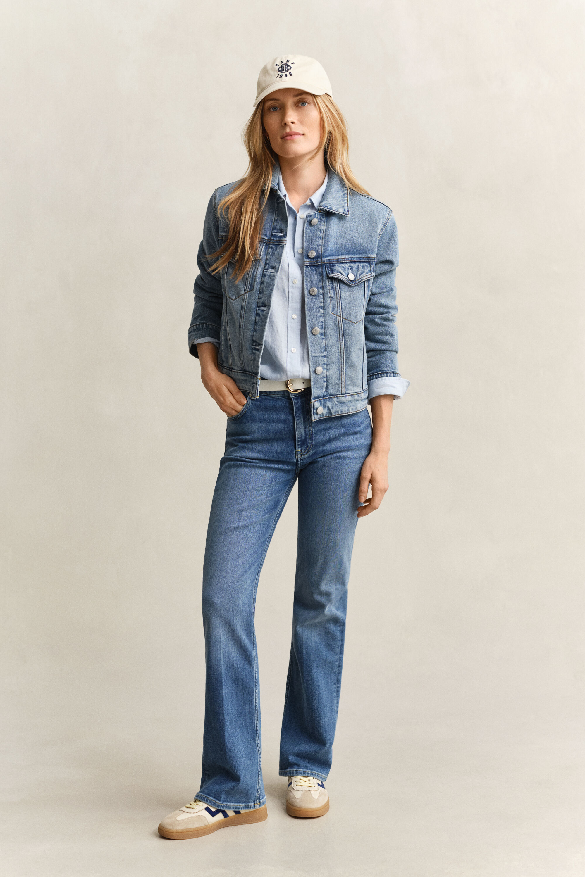 Regular fit skjorte af hør