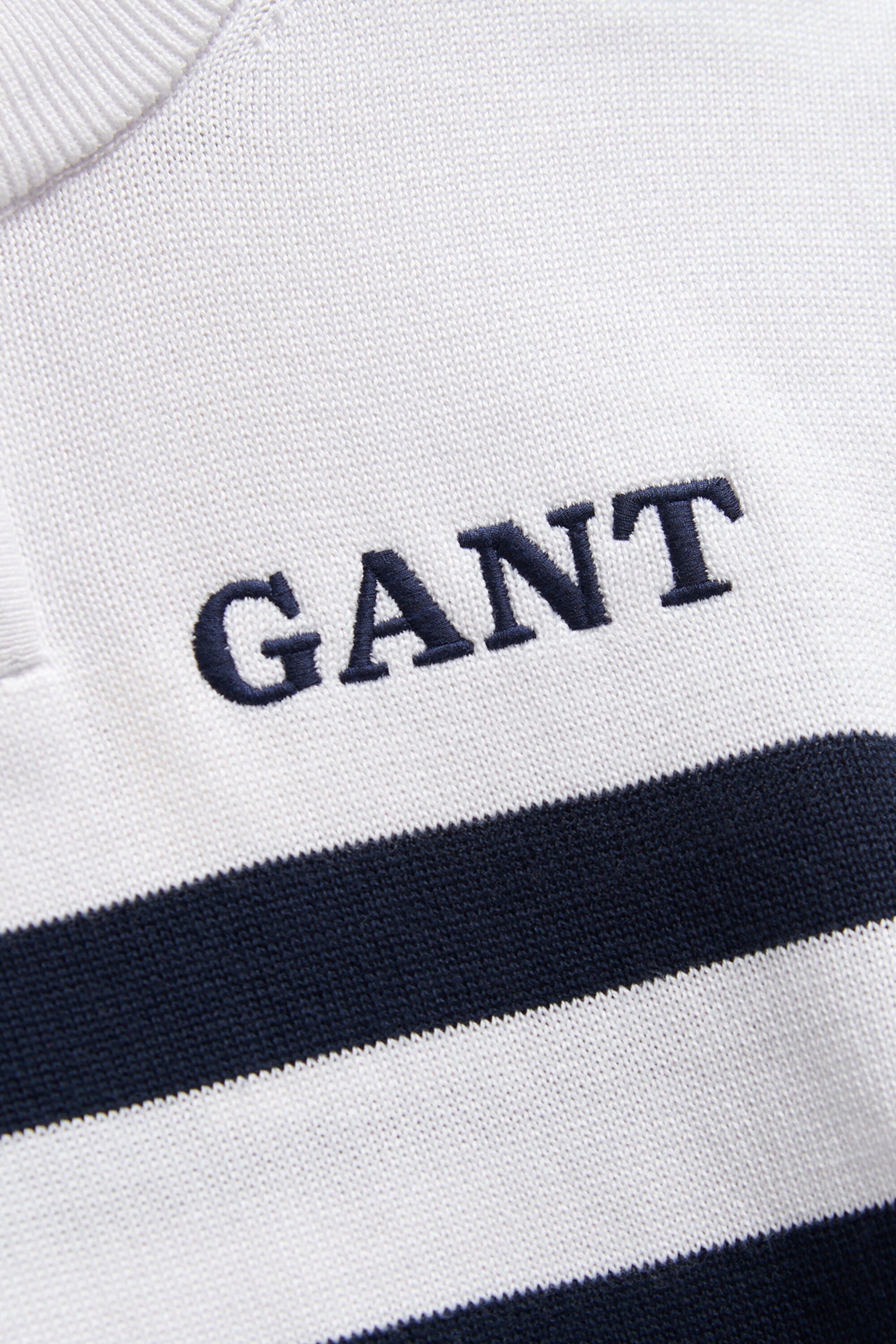 Boys breton sweater med lynlås