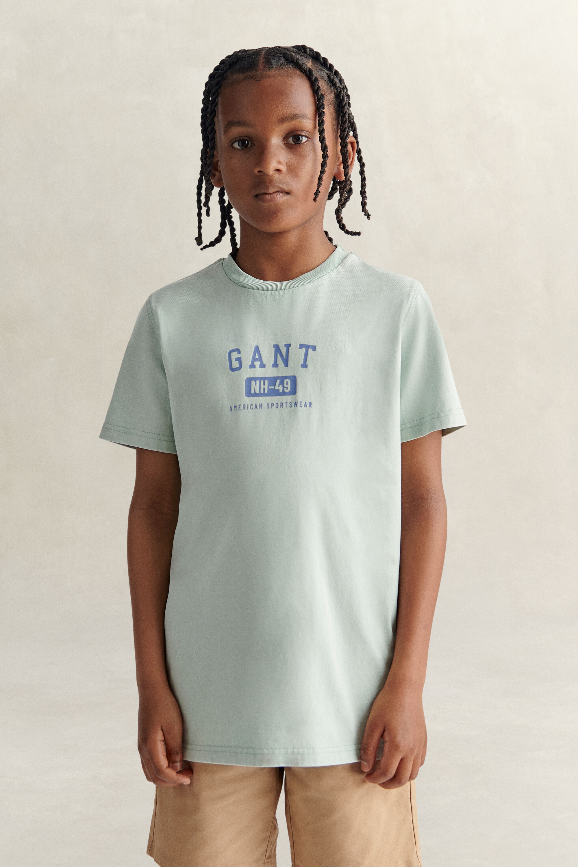Teen Boys vasket T-shirt