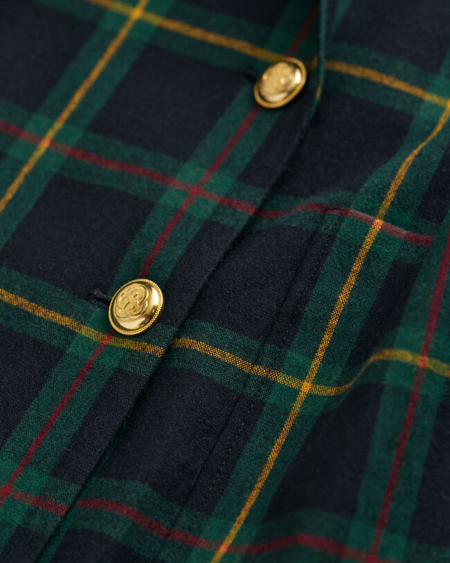 Regular fit ternet jakkesæt-blazer