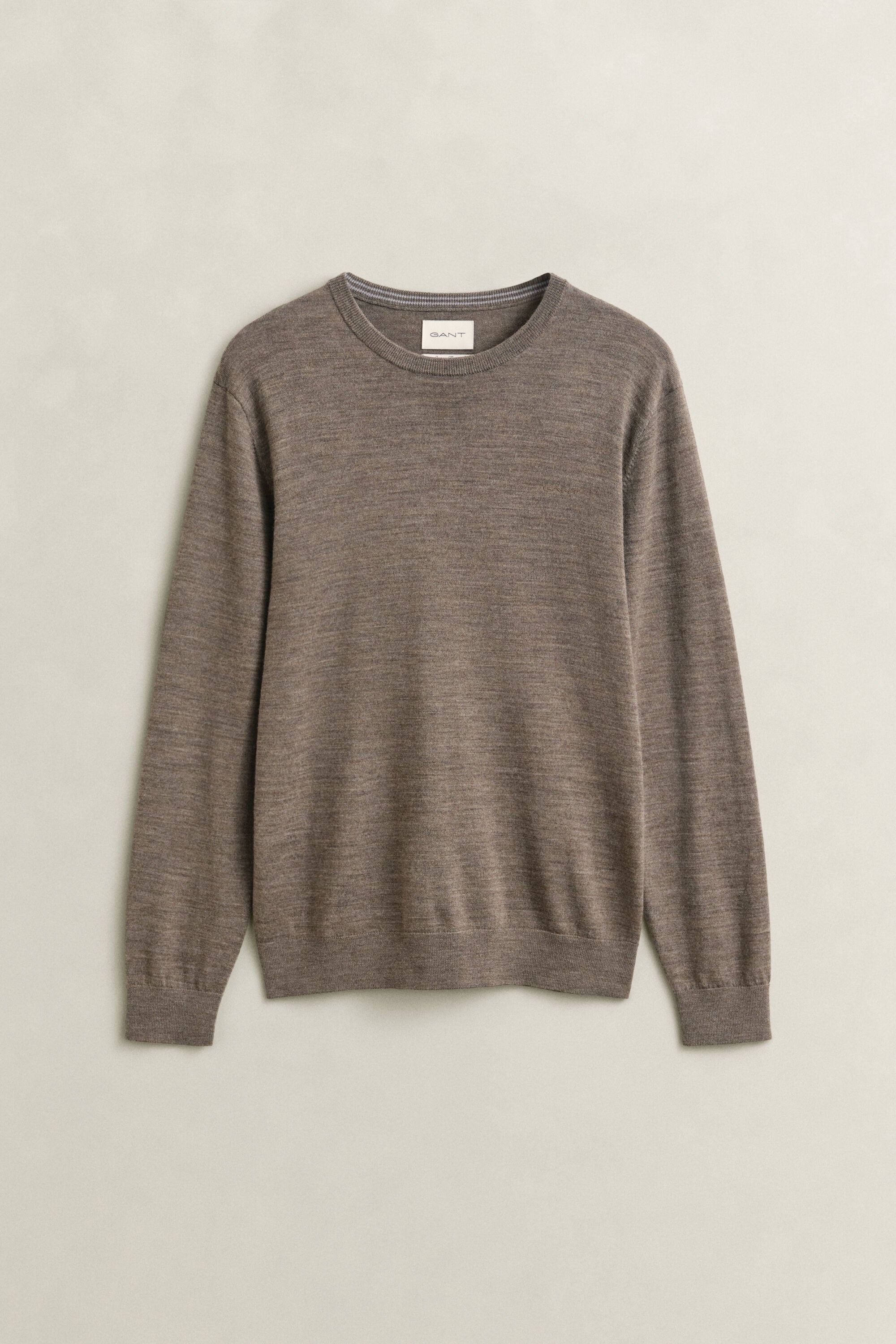 Crewneck sweater i merinould