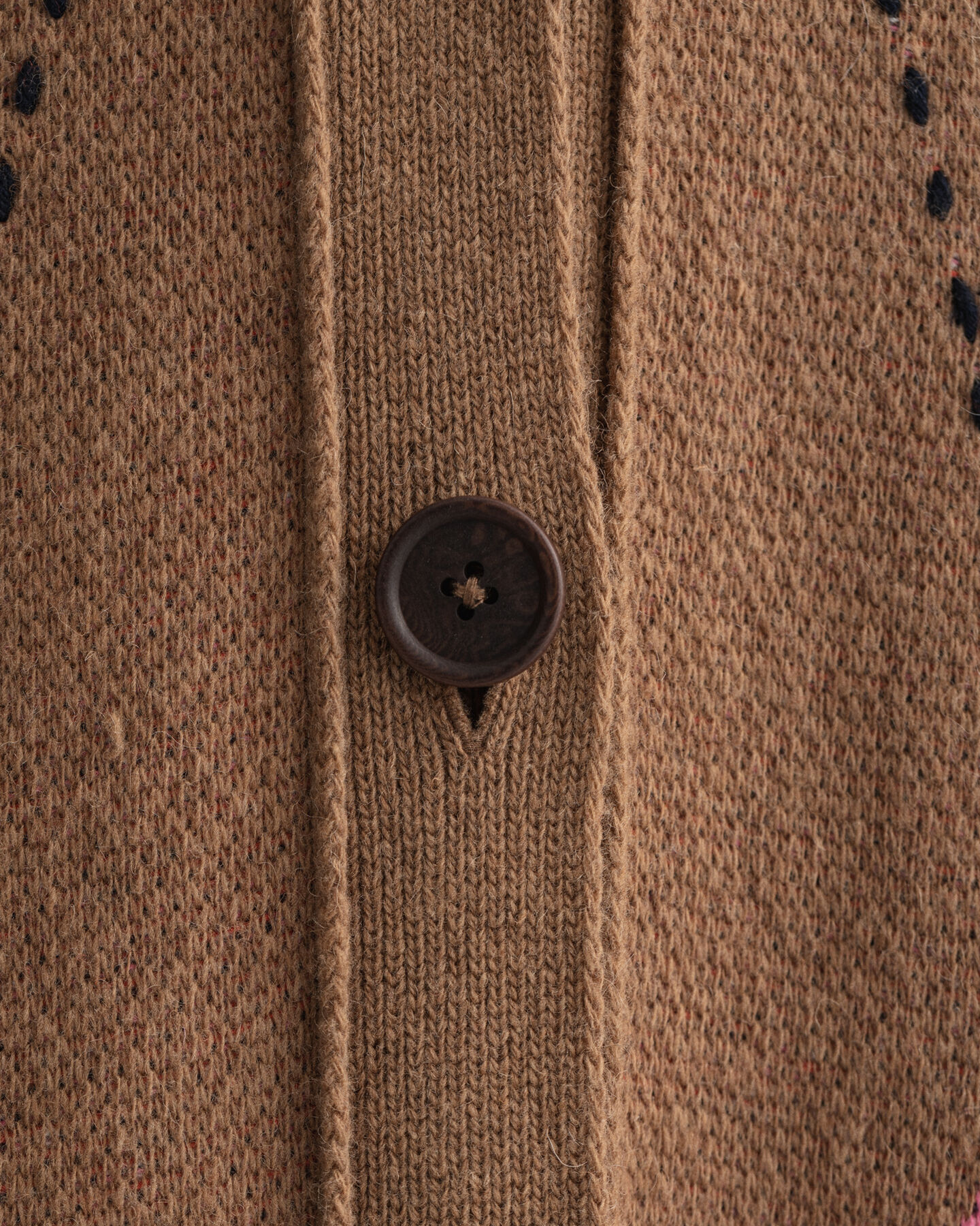 Lang argyle cardigan