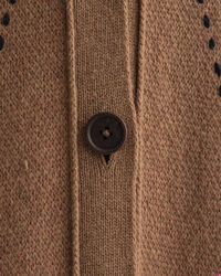 Lang argyle cardigan