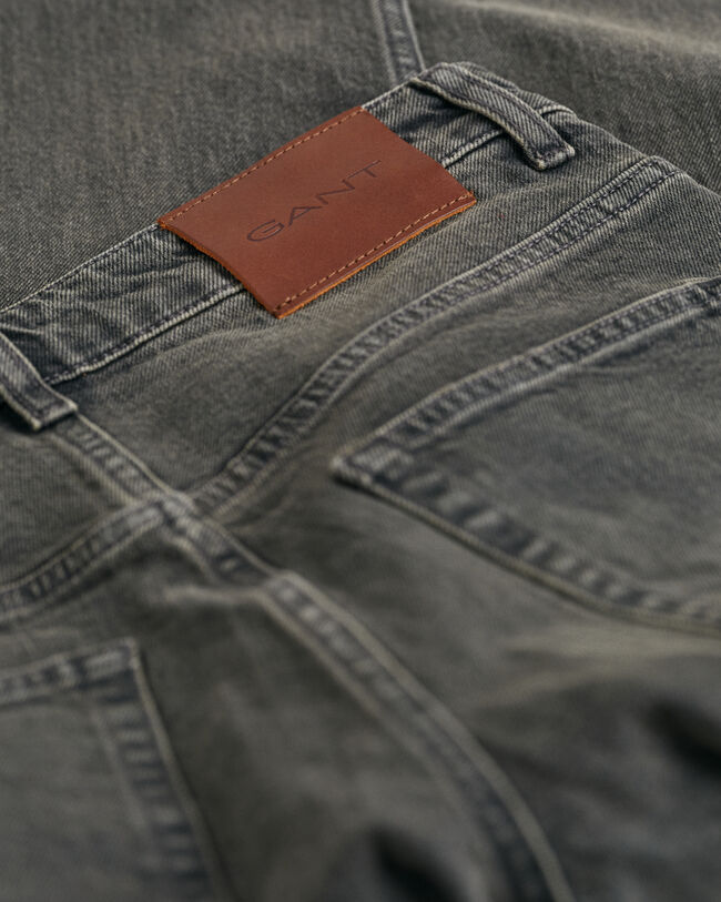 Korte jeans med lige ben