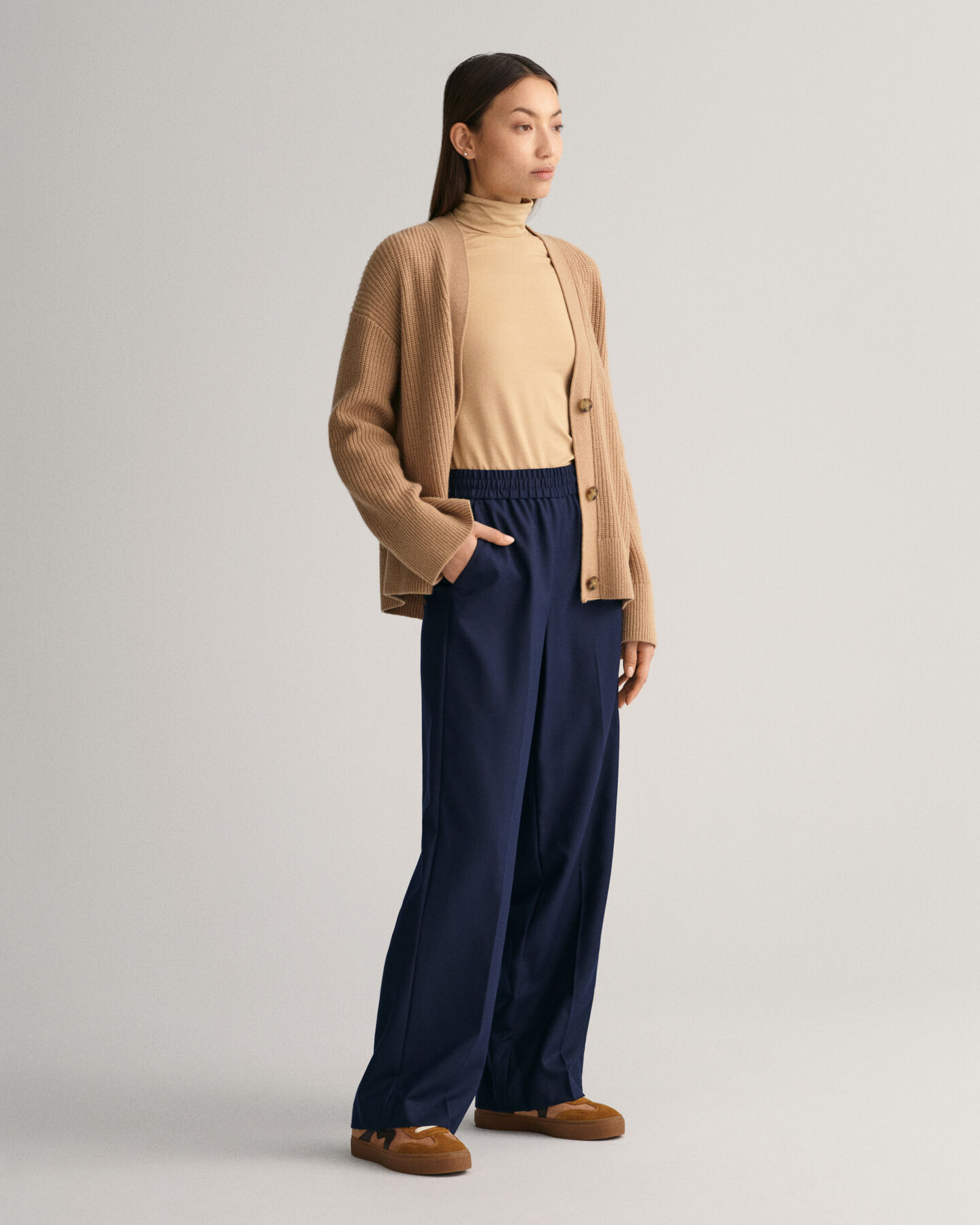 Relaxed fit pull-on bukser
