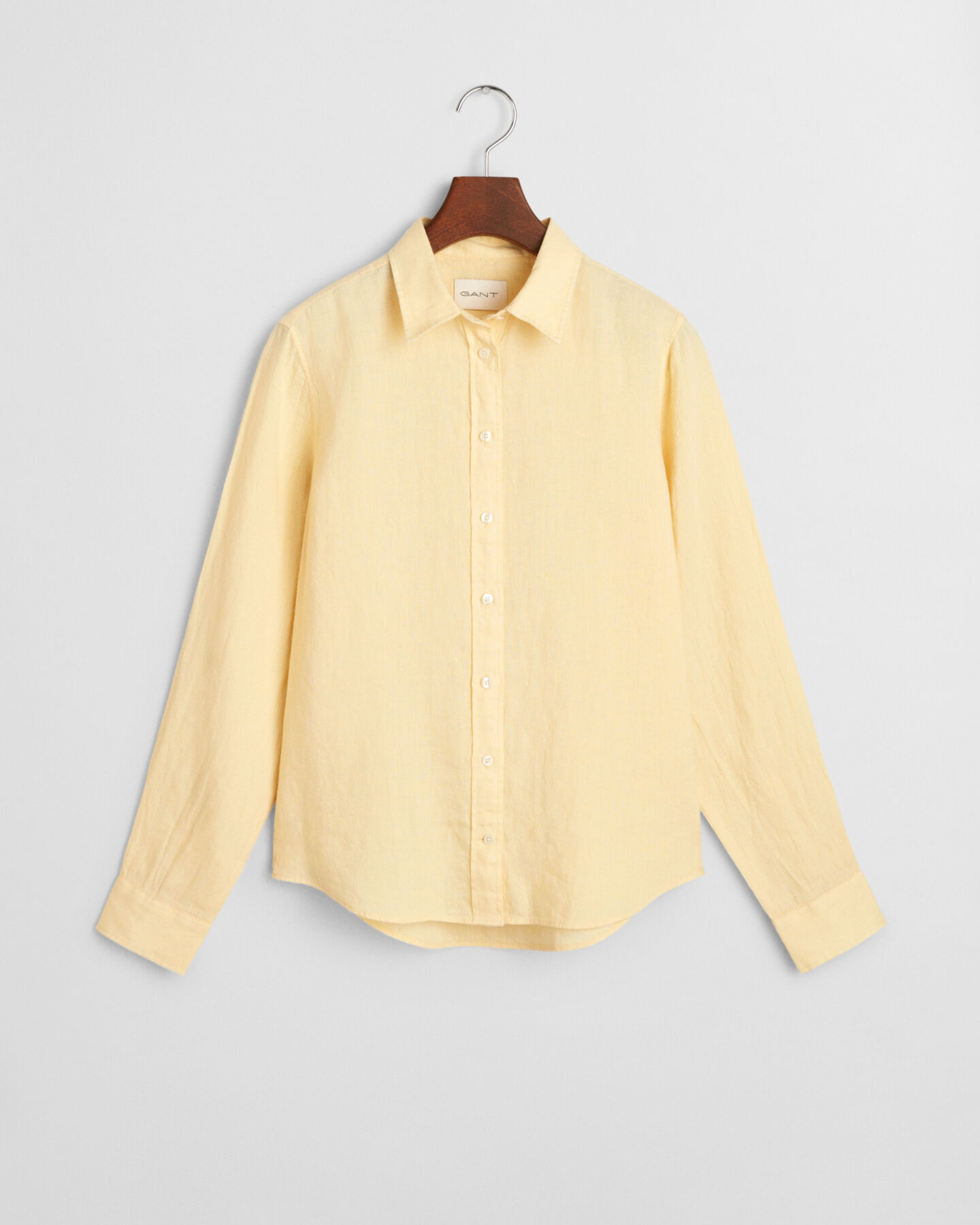 Regular fit skjorte af hør