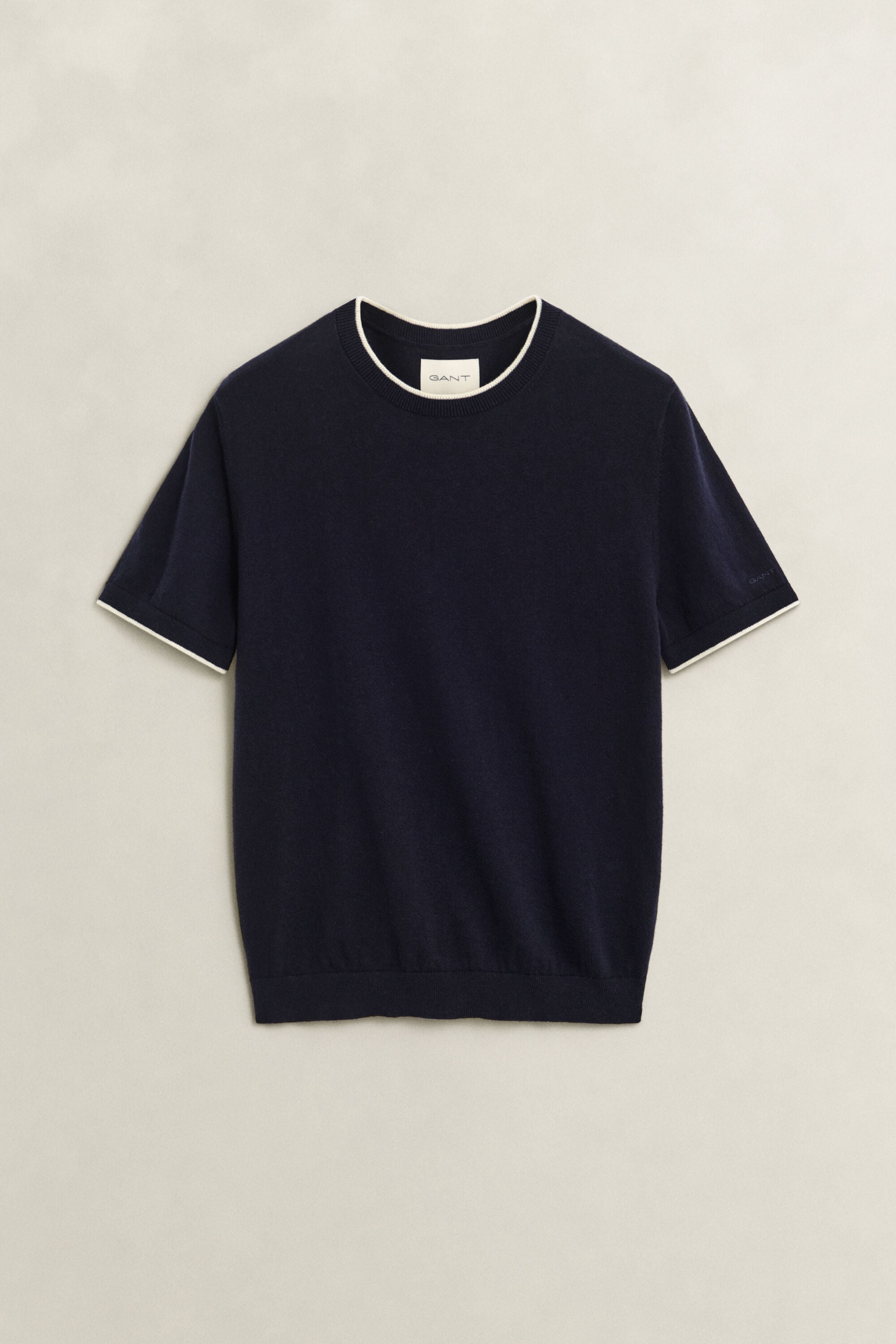 Sweater med korte ærmer