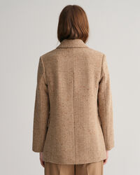 Regular fit sildebensmønstret blazer