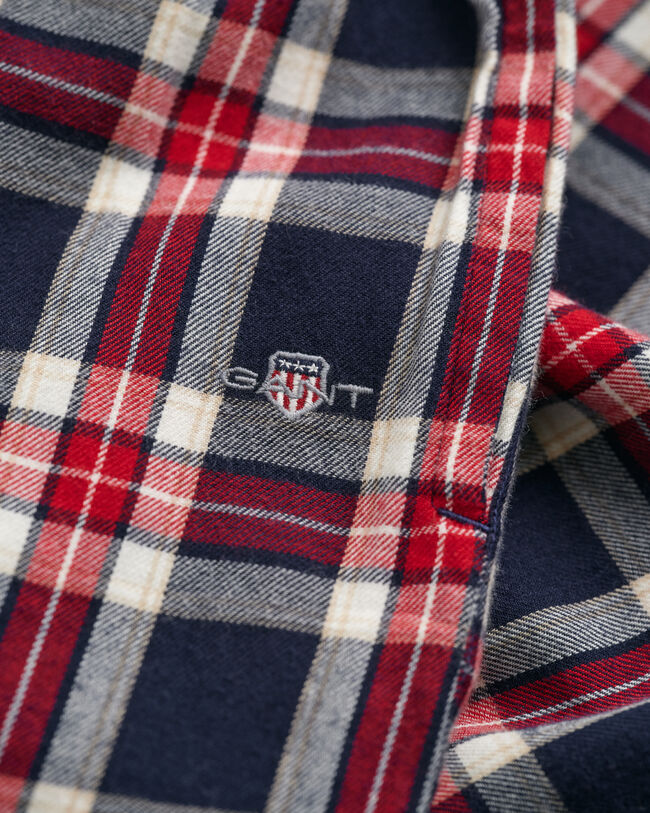 Teens ternede pyjamasbukser i flannel