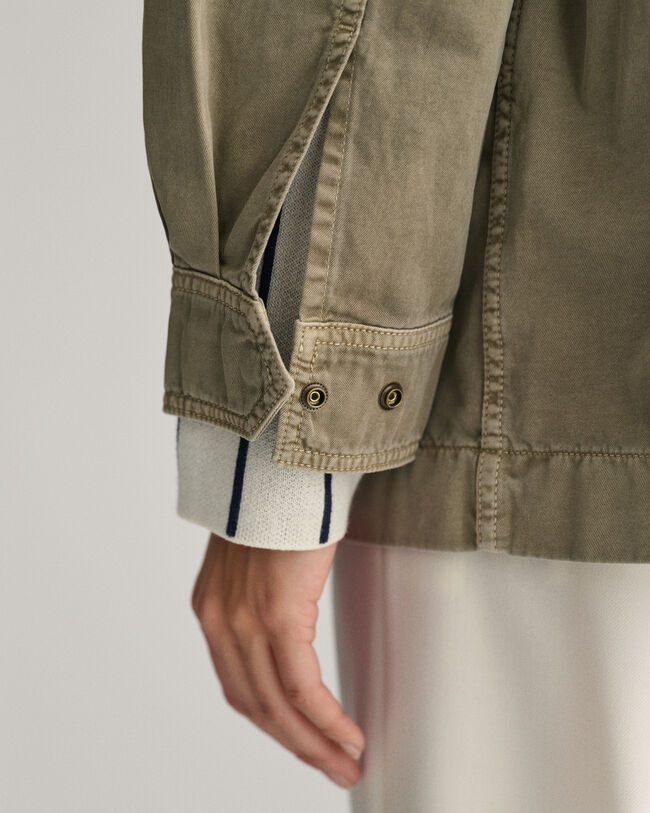 Garment-Dyed feltjakke