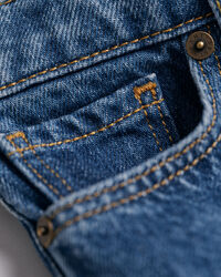 Girls jeans med brede ben