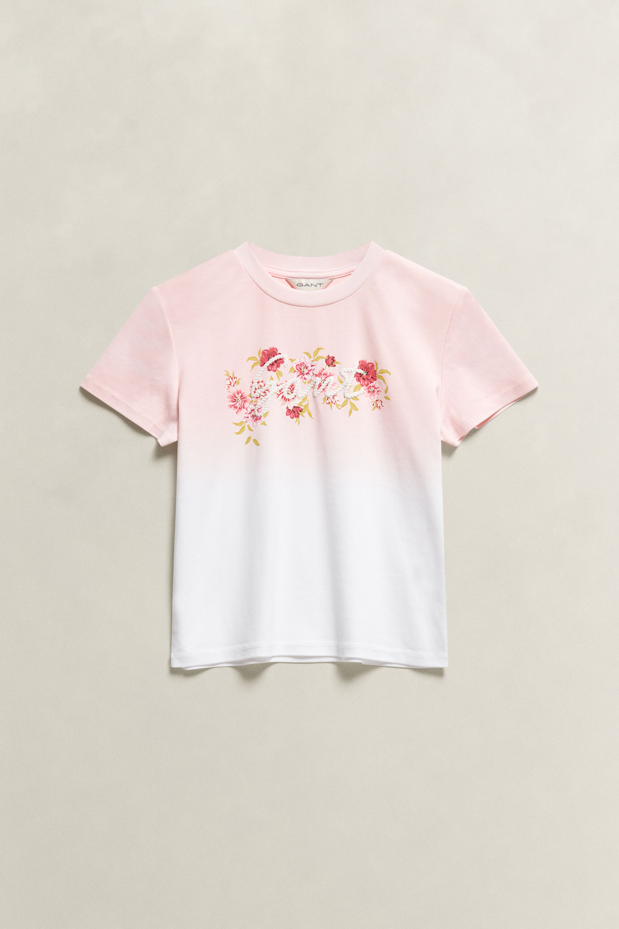 Teen Girls T-shirt med blomstret grafik