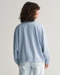 Bomberjakke i hørblanding