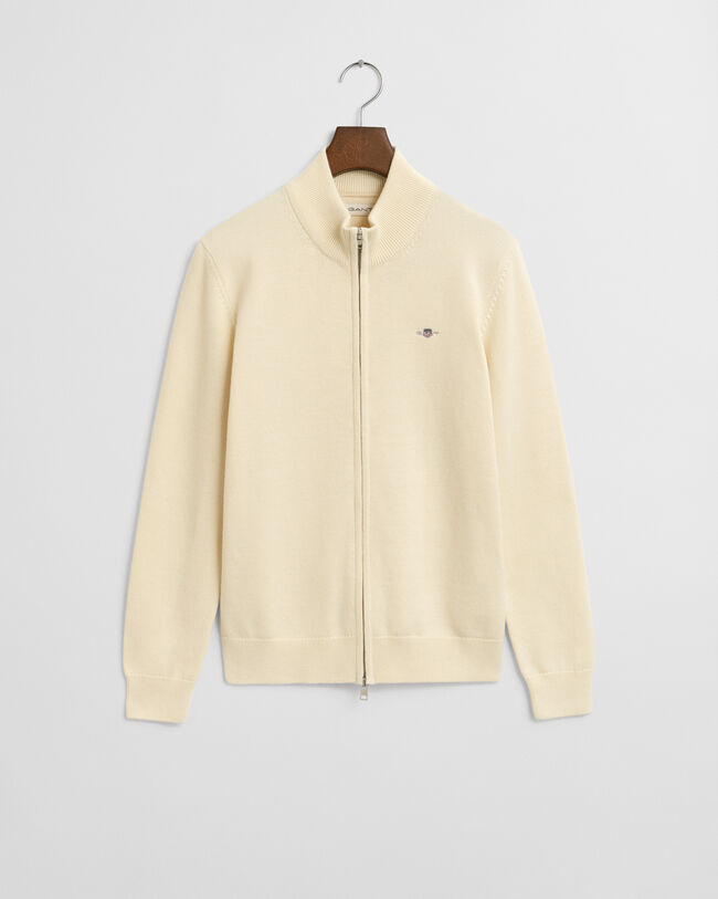 Teens afslappet cardigan i bomuld