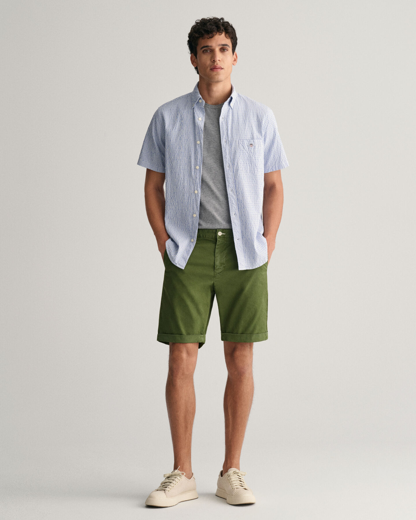 Regular fit Sunfaded shorts