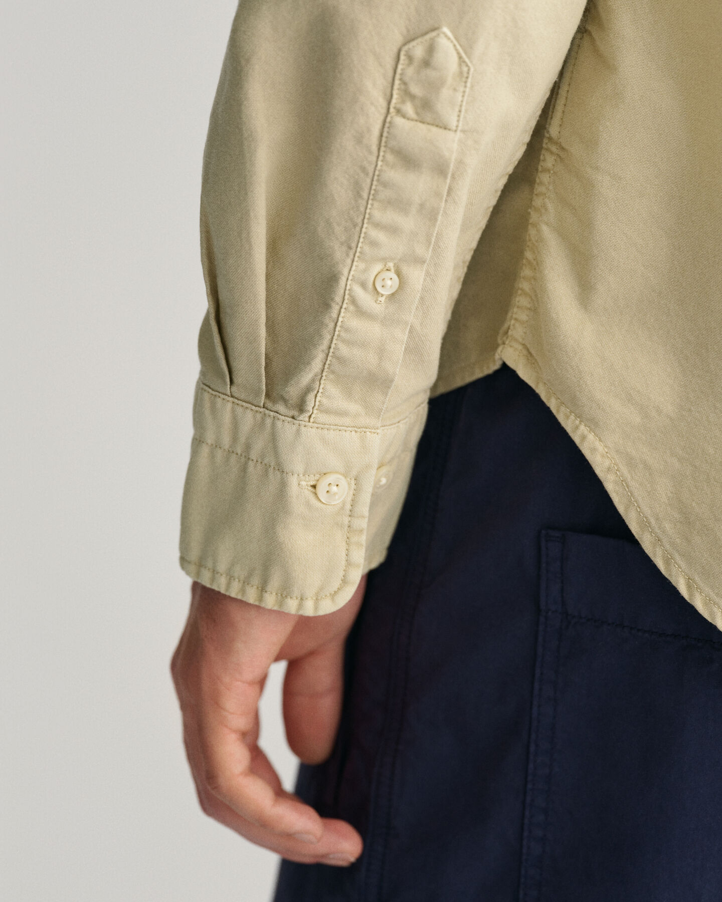 Regular fit Sunfaded Archive Oxford skjorte