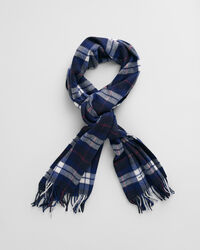 Ternet uldhalstørklæde