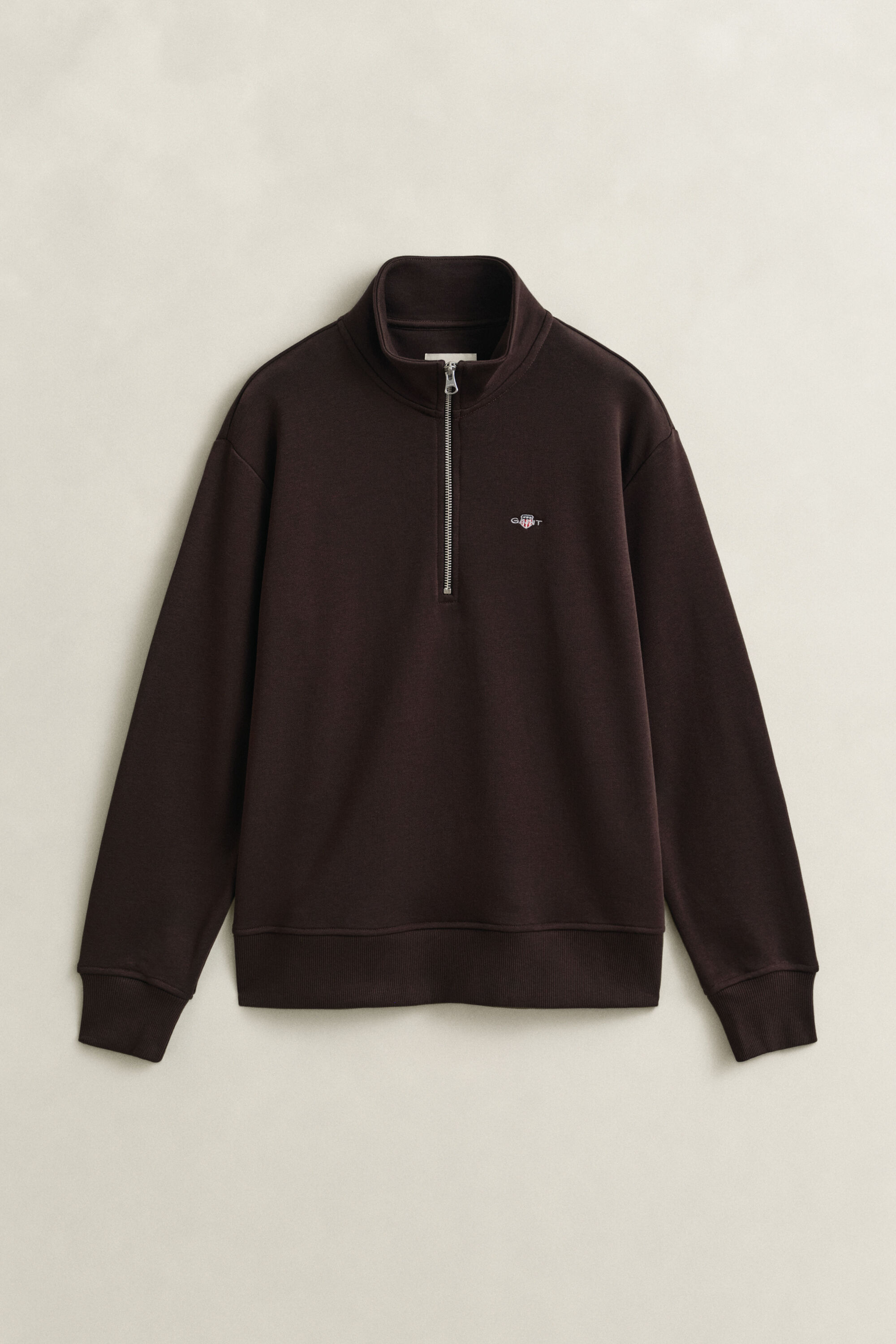 Shield sweatshirt med halv lynlås