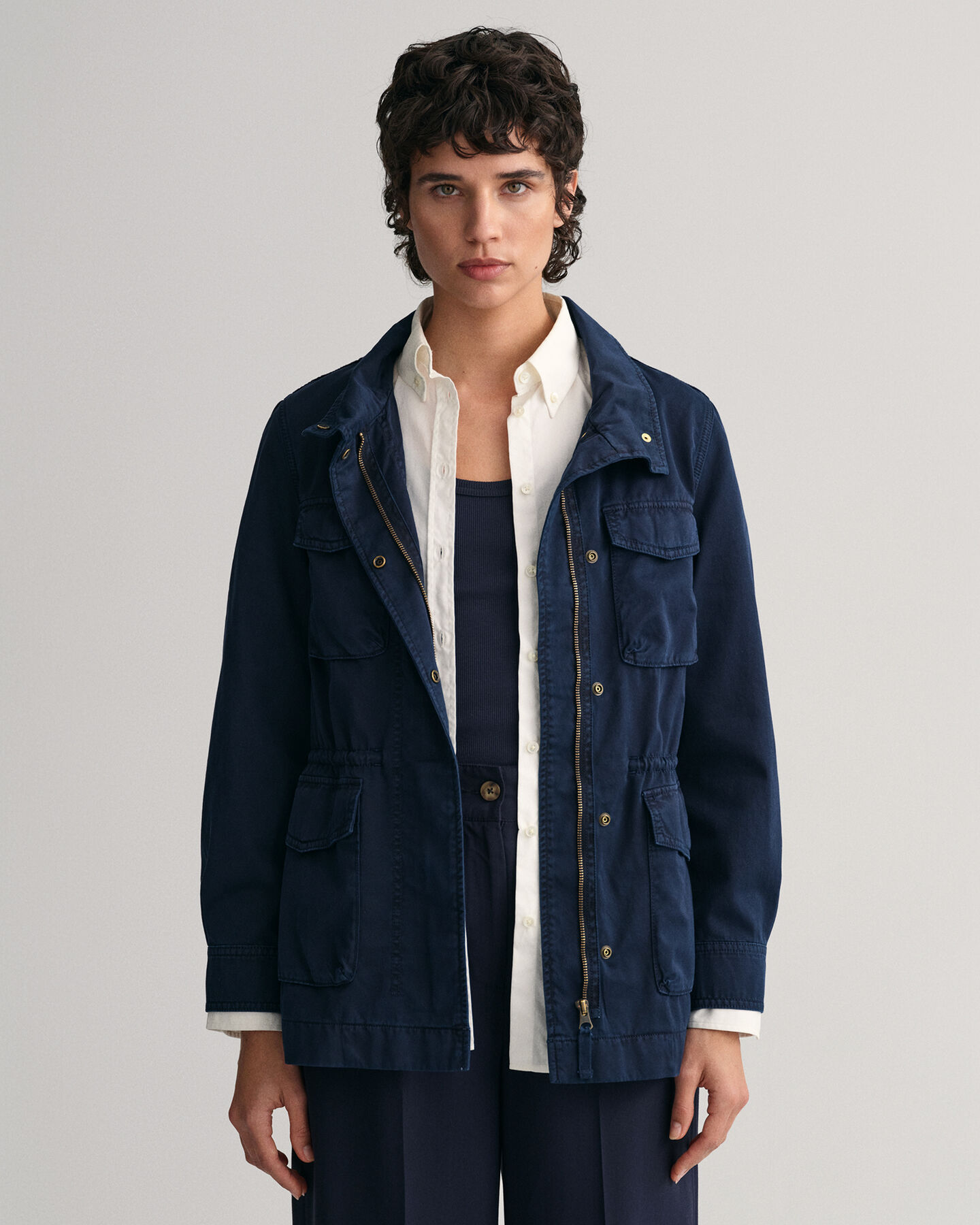 Garment-Dyed feltjakke