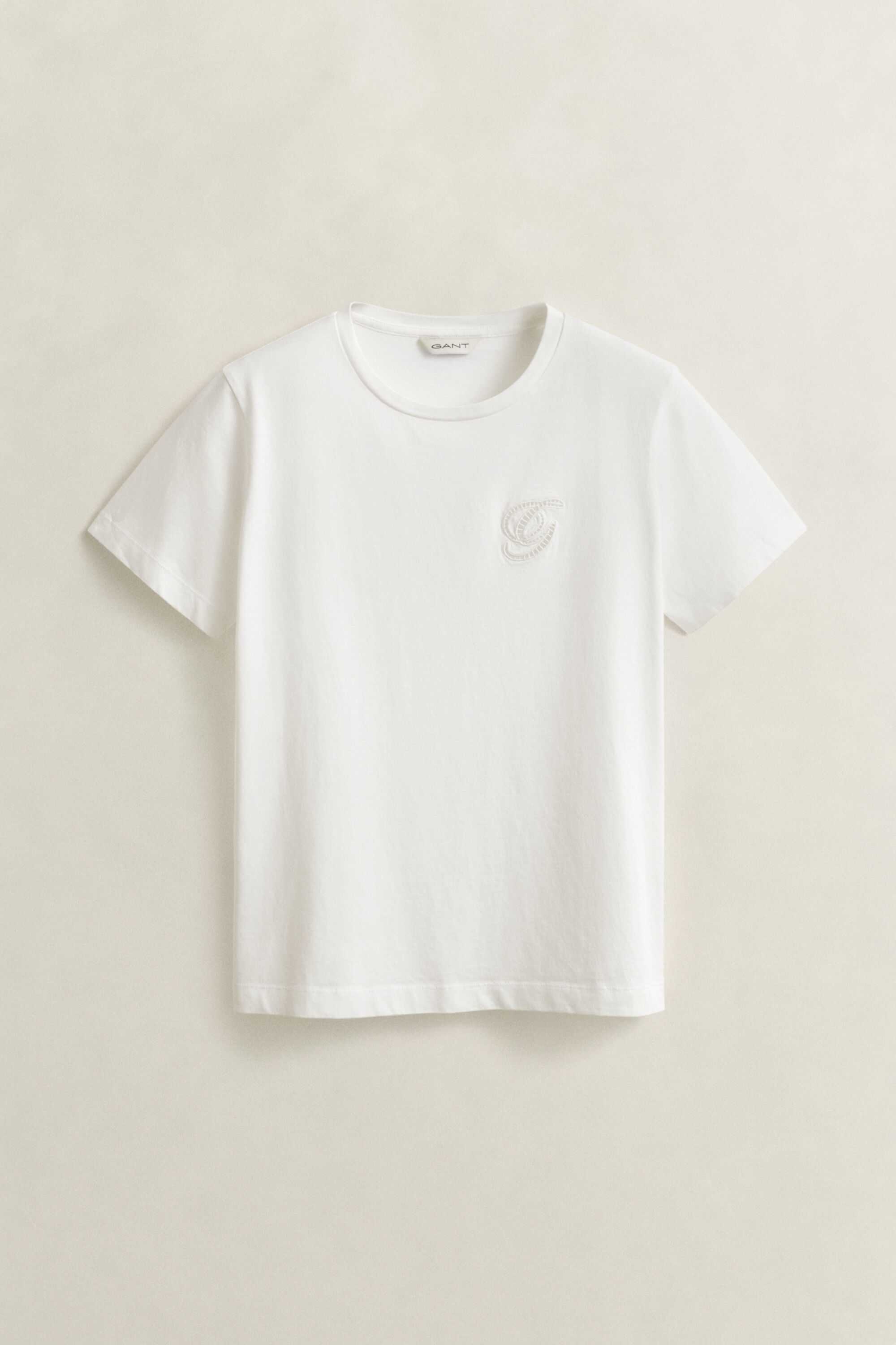 T-shirt med skrift